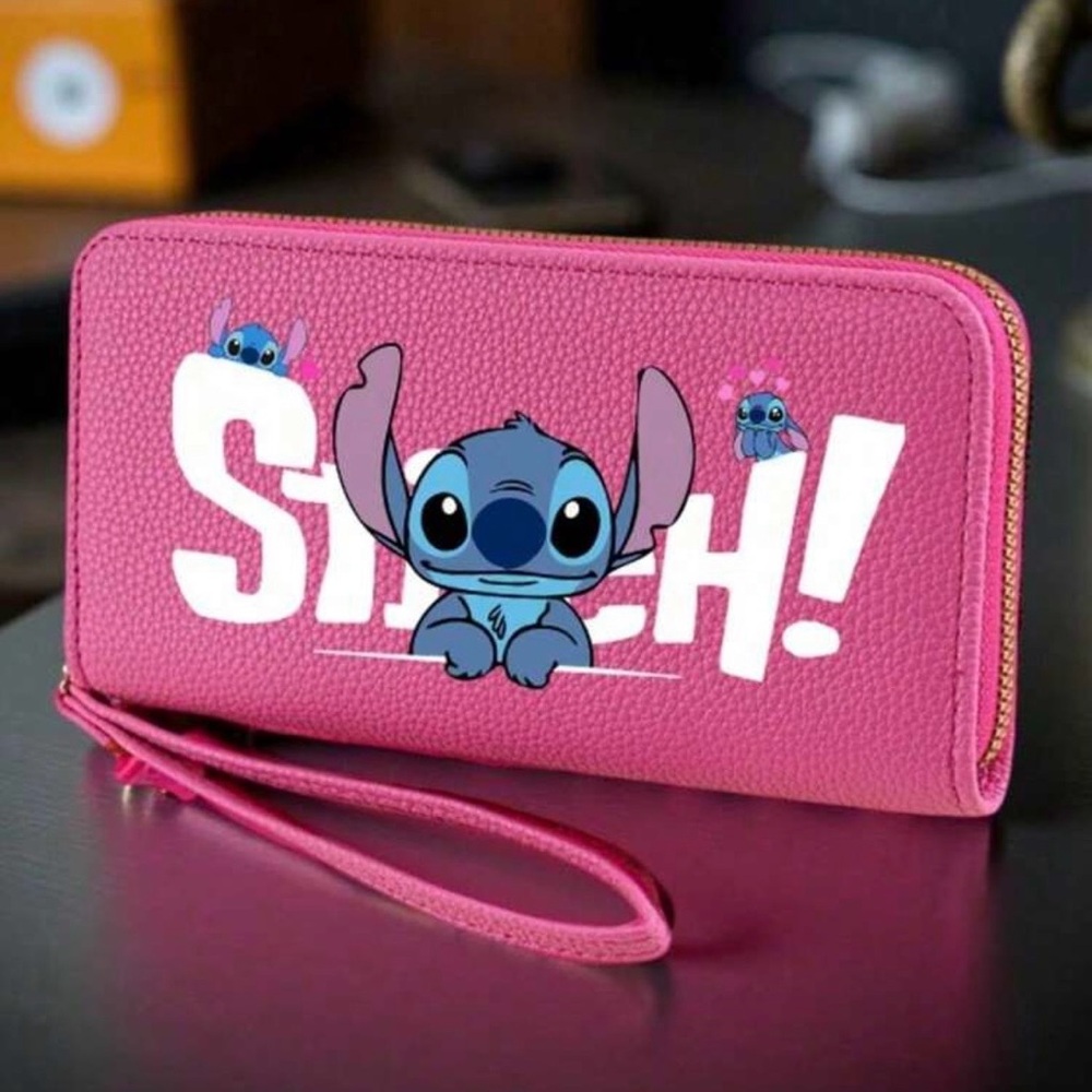 1 Stitch Zip Around Wallet Wristlet - Pick 1 - Picture 7 of 10